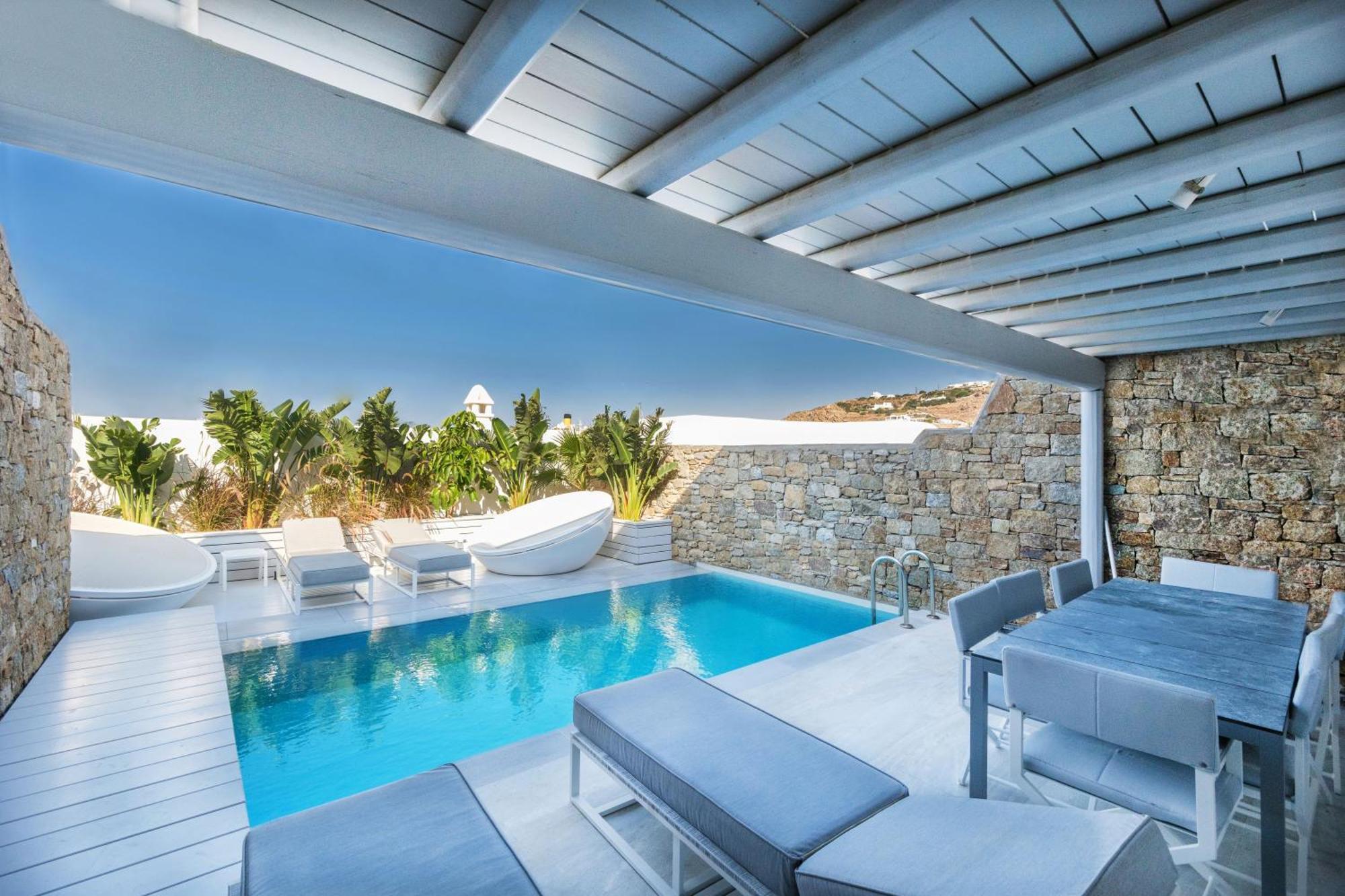 Mykonos Riviera Hotel & Spa, A Member Of Small Luxury Hotels Of The World Tourlos Luaran gambar